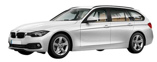 bmw3 Touring Mineral White